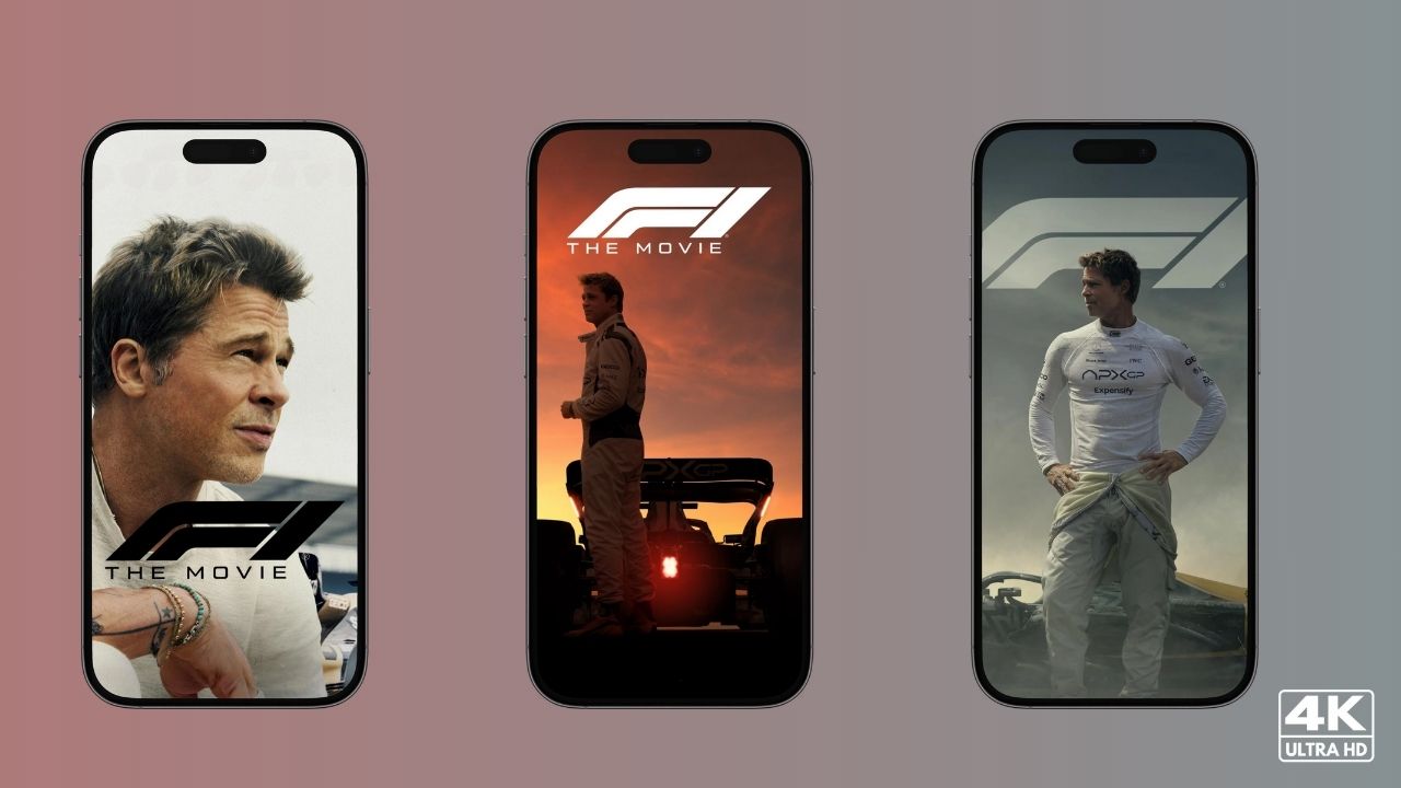 F1 The Movie Wallpaper & Post 4K Brad Pitt Mobile & PC