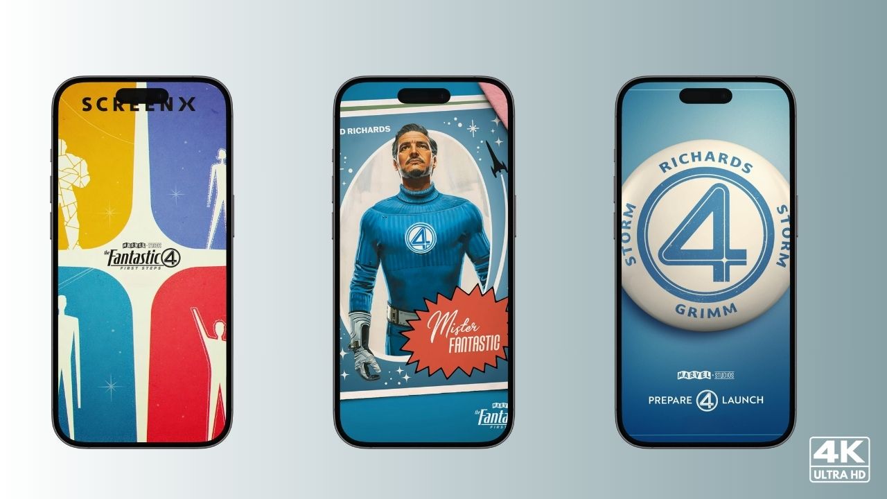 The Fantastic Four First Steps Wallpaper & Poster 4K